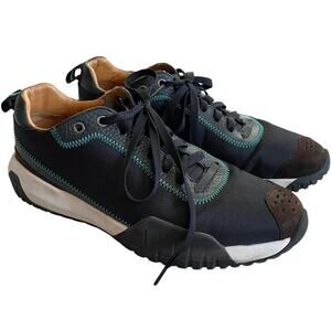 BOSS Hugo Boss Classic Men's Sneakers EU 42 / US 9 Leather Trainers Black EUC